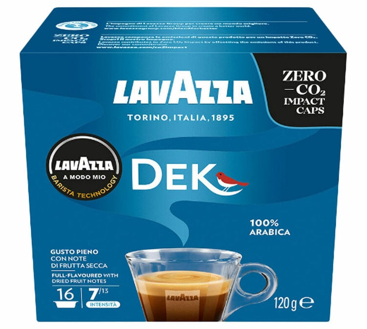 Lavazza Dek Cremoso A Modo Mio X Lavazza Coffee Pods