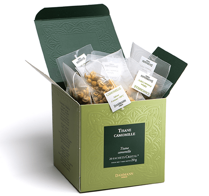 Dammann Fr Res Chamomile Herbal Tea Cristal Sachets