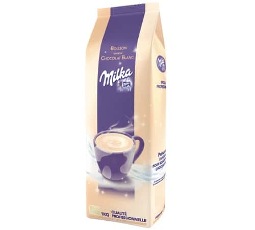 Milka Chocolat blanc en poudre instantané 1kg