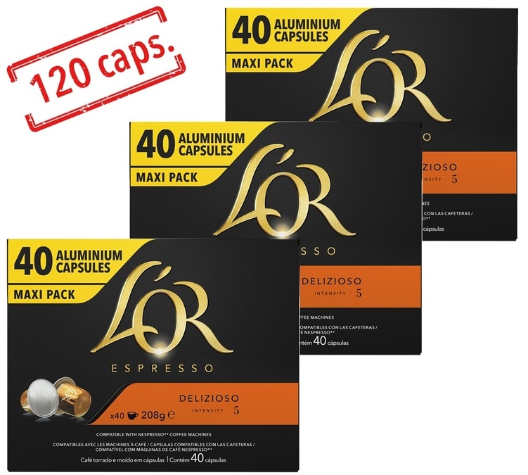 L Or Espresso Delizioso Compatibles Nespresso X Capsules