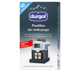 Durgol Cleaning Tablets for Pod and Bean to Cup Machines x 10