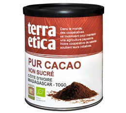 Terra Etica Organic Pure Cocoa Powder Without Added Sugar - 200g