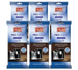 Melitta Pro Aqua Claris Water Filter Cartridge - x6