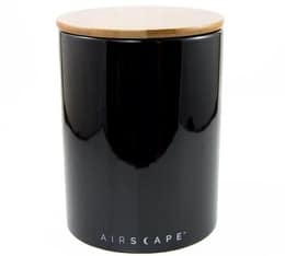 Airscape Coffee Storage Canister Black Ceramic - 500g