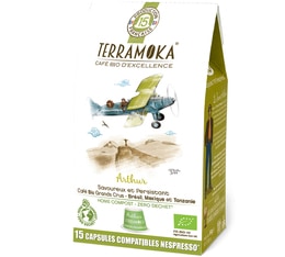 Terramoka Organic Nespresso® Compatible Capsules Arthur x 15