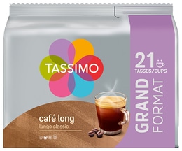 Tassimo pods Lungo Classic x 21 T-Discs