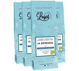 Cafés Lugat Organic Coffee Beans La Esperanza from Colombia - 1kg