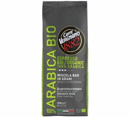 Caffè Vergnano Organic Coffee Beans 100% Arabica - 1kg