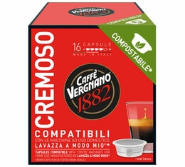 Caffè Vergnano Lavazza A Modo Mio Capsules Cremoso x 16