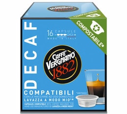 Caffè Vergnano Lavazza A Modo Mio Capsules Decaf x 16