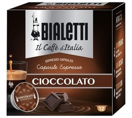 Bialetti Mokespresso Capsules Cioccolato x 12 coffee pods