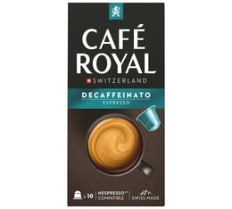 Café Royal 'Espresso Decaffeinato' aluminium Nepresso® compatible pods x10