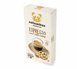 Columbus Café & Co - Chocolate Cookie espresso Nespresso® Compatible pods x10