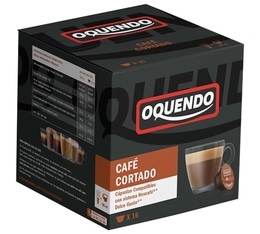 Oquendo Mepiachi Dolce Gusto pods Café Cortado Macchiato x 16 coffee pods