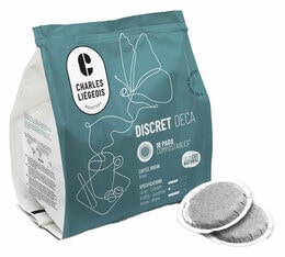 Senseo-Compatible Pods Charles Liegeois Discret Decaf Coffee x 18