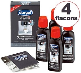 Durgol Swiss EspreDurgol Swiss Espresso Coffee Machine Descaler 125ml - Pack of 4sso Coffee Machine Descaler 2 x 125ml