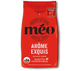 Senseo Compatible Pods Cafés Meo Exquis x 54