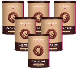 Monbana Pure Hot Cocoa Powder - 6 x 150g