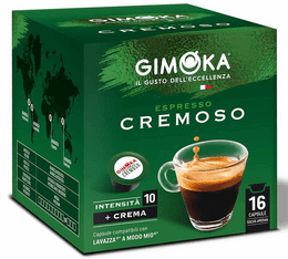 Gimoka Compatible Capsules A Modo Mio Cremoso x 16