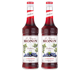 Monin Syrup Blueberry - 2 x 70cl