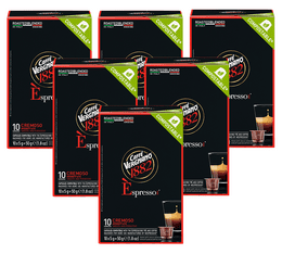 60 capsules Espresso Cremoso - Compatible Nespresso® - CAFFE VERGNANO