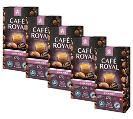 Café Royal 'Almond' aluminium Nespresso® compatible pods x50