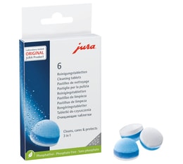 Jura 3 in 1 Cleaning Tablets x 6