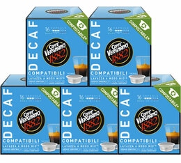 Caffè Vergnano Lavazza A Modo Mio Capsules Decaf x 80