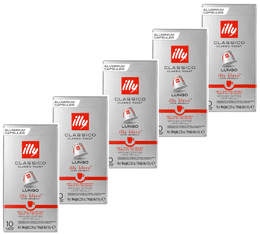 Illy Lungo Nespresso® Compatible Capsules x 50