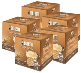 Bialetti Mokespresso Capsules Caffè Ginseng x 60 coffee pods