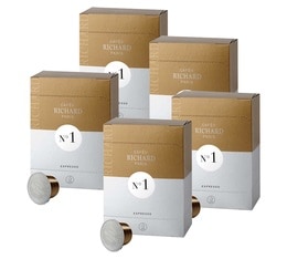 Cafés Richard N°1 coffee capsules x120 - Espresso