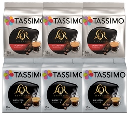 Tassimo pods L'Or Espresso Discovery Pack x 96 T-Discs