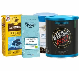 Decaffeinated Ground Coffee Pack (exclusive to MaxiCoffee) - 4 x 250g