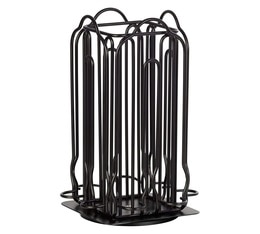 Melitta black rotating capsule holder for 40 Nespresso® capsules