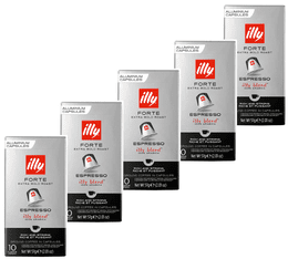 Illy Forte Nespresso® Compatible Capsules x 50