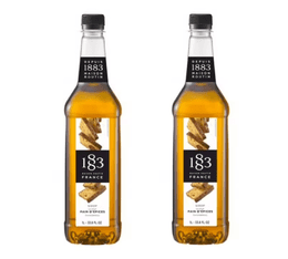 1883 Routin Gingerbread Syrup - 2 x 1L