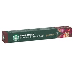 Starbucks Nespresso® Compatible Pods Italian Style Roast x 10