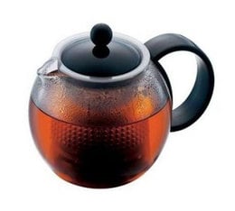 Bodum 0.5L Assam tea press in black