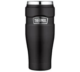 Thermos King Tumbler Mug Stainless Steel Black - 47cl