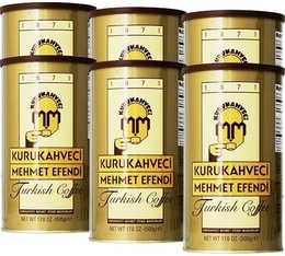 Mehmet Efendi Turkish ground coffee - 6x500g(3kg)