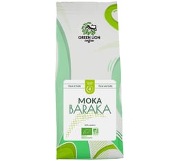 Green Lion Coffee Organic Coffee Beans Moka Baraka Ethiopia - 1kg