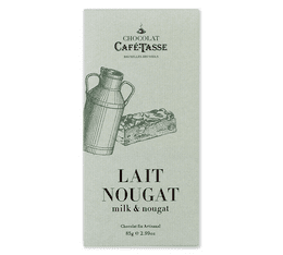 Café-Tasse Milk Chocolate Bar with Nougat - 85g