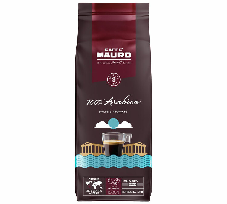 italian coffee beans caffe mauro arabica 1kg