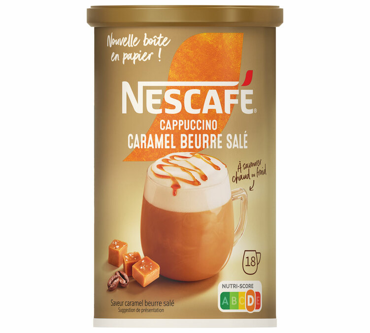 instant coffee nescafe salted butter caramel