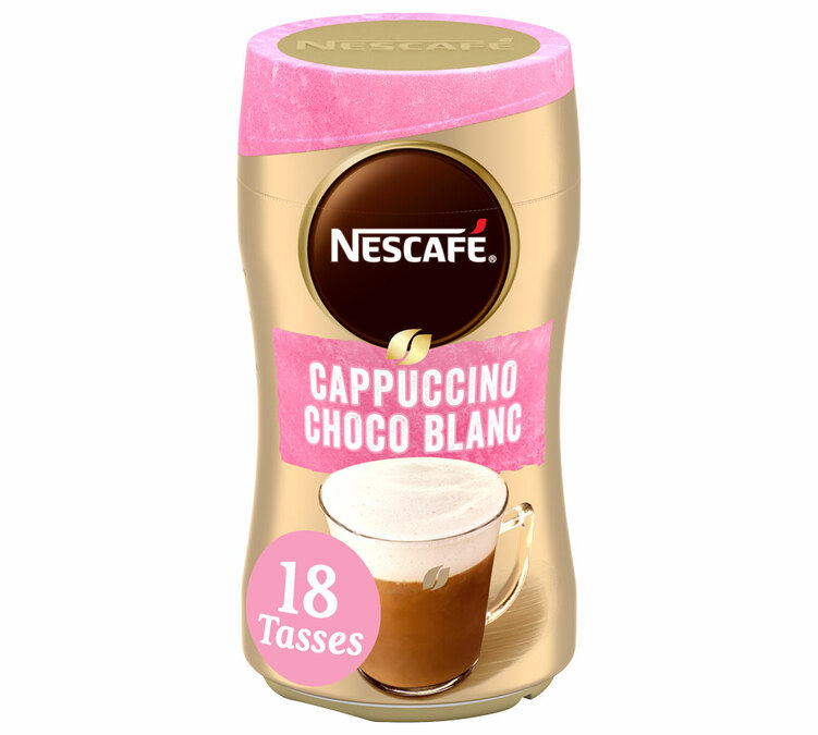 nescafe instant coffee cappuccino white chocolate