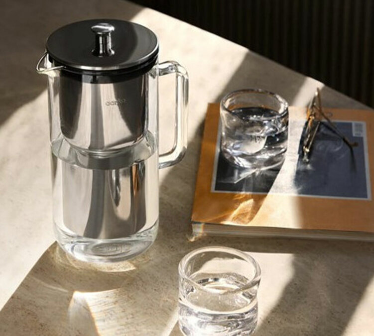 carafe d'eau filtrante aarke AAA1220 1.18L