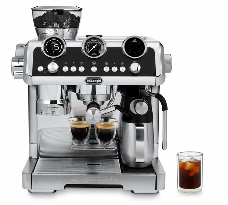 machine expresso Delonghi La Specialista Maestro Cold Brew avec carafe à lait