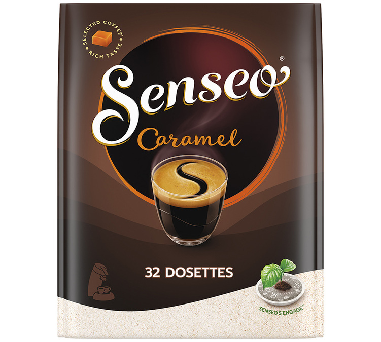 dosettes senseo saveur caramel x32