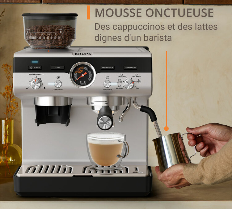 boissons machine expresso krups precision plus