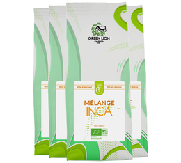 4 x 250 g - Café moulu - Le Mélange Inca Bio - GREEN LION COFFEE